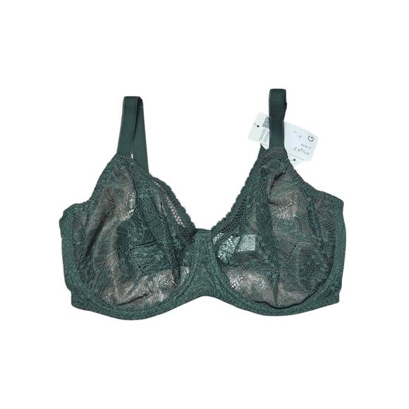 SIMONE PERELE COMETE MOLDED FULL CUP BRA IN ICONIC Green SIZE 34G NEW - Picture 2 of 4